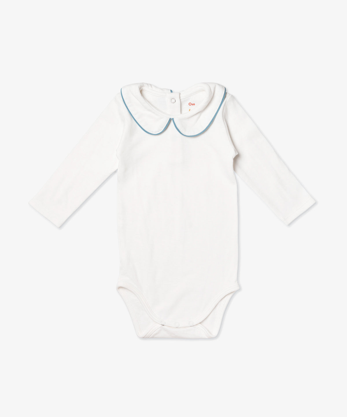 Oso & Me Peter Pan One-piece, Blue Piping