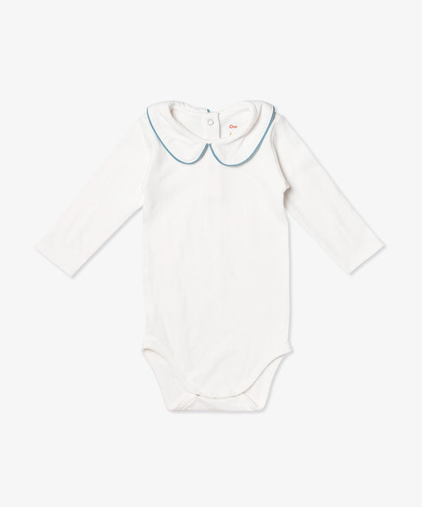 Peter Pan One-piece, Blue Piping