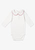 Oso & Me Peter Pan One-piece, Rose Piping