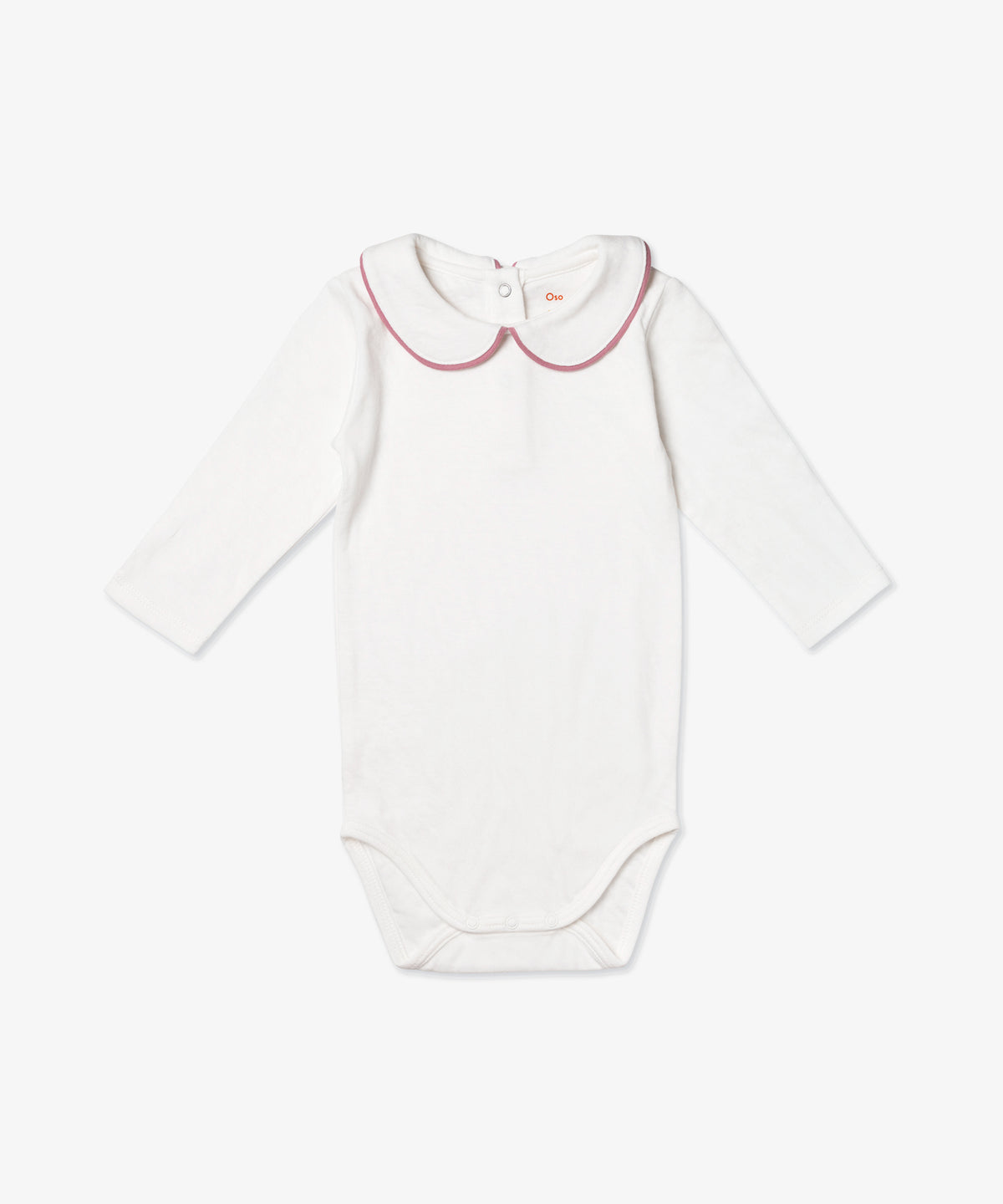 Oso & Me Peter Pan One-piece, Rose Piping