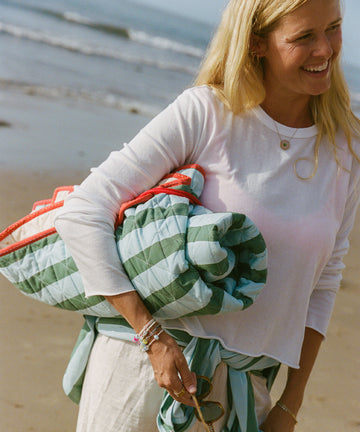 Play Quilt, Surf Stripe