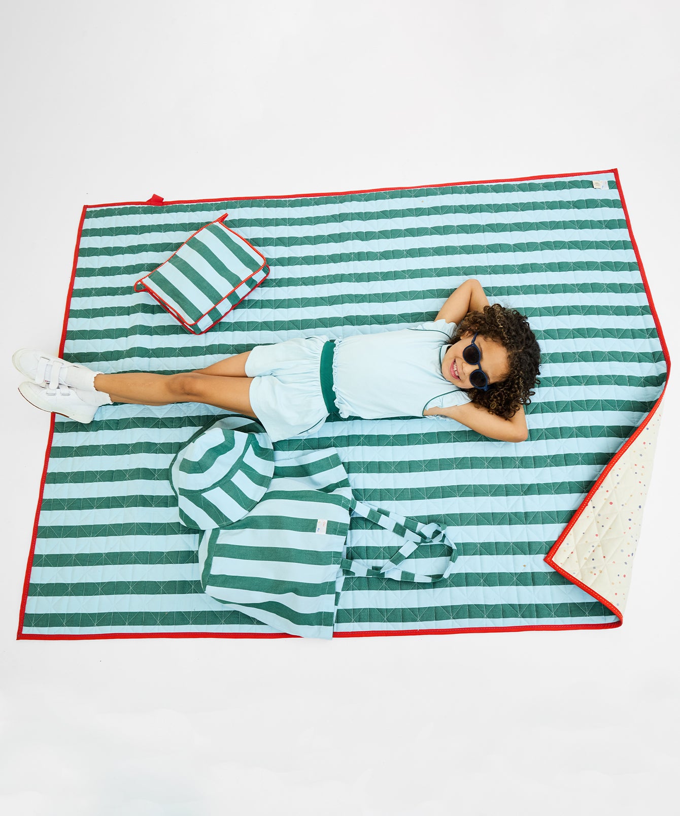 Play Quilt, Surf Stripe