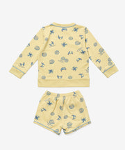 Remy Short Set, Butter Le Breakfast