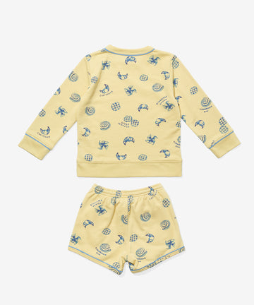 Remy Short Set, Butter Le Breakfast
