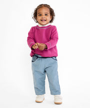 Remy Baby Sweatshirt, Blackberry