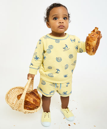 Remy Short Set, Butter Le Breakfast