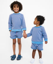 Remy Short Set, Paprika French Stripe