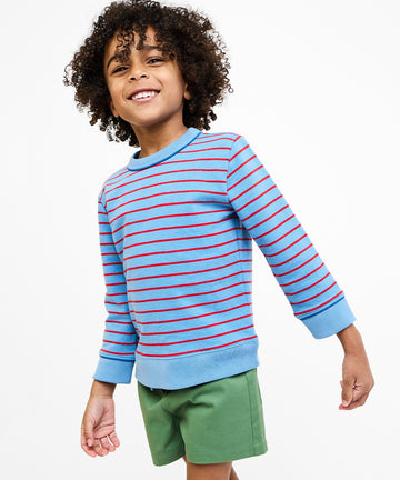 Remy Short Set, Paprika French Stripe