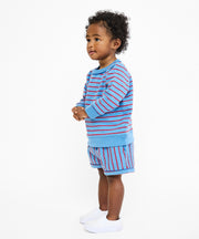 Remy Short Set, Paprika French Stripe