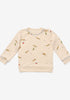 Oso & Me Remy Sweatshirt, Cream Snack Attack