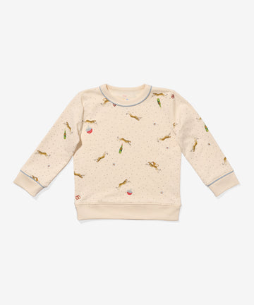 Remy Sweatshirt, Cream Snack Attack