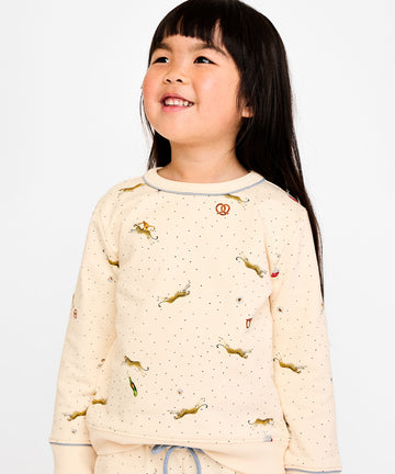 Remy Sweatshirt, Cream Snack Attack