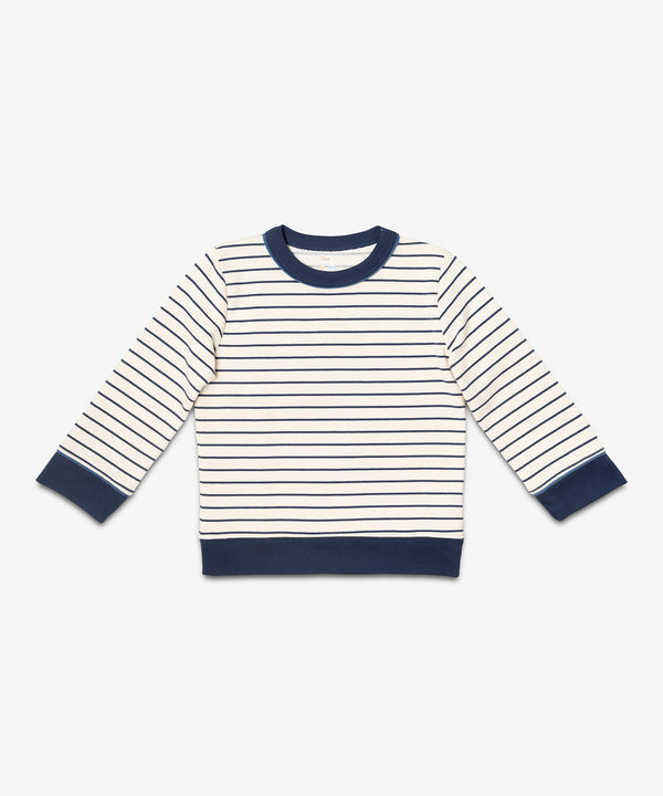 Remy Sweatshirt, Navy French Stripe