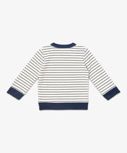 Remy Sweatshirt, Navy French Stripe