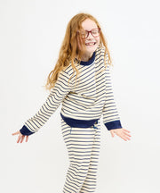 Remy Sweatshirt, Navy French Stripe