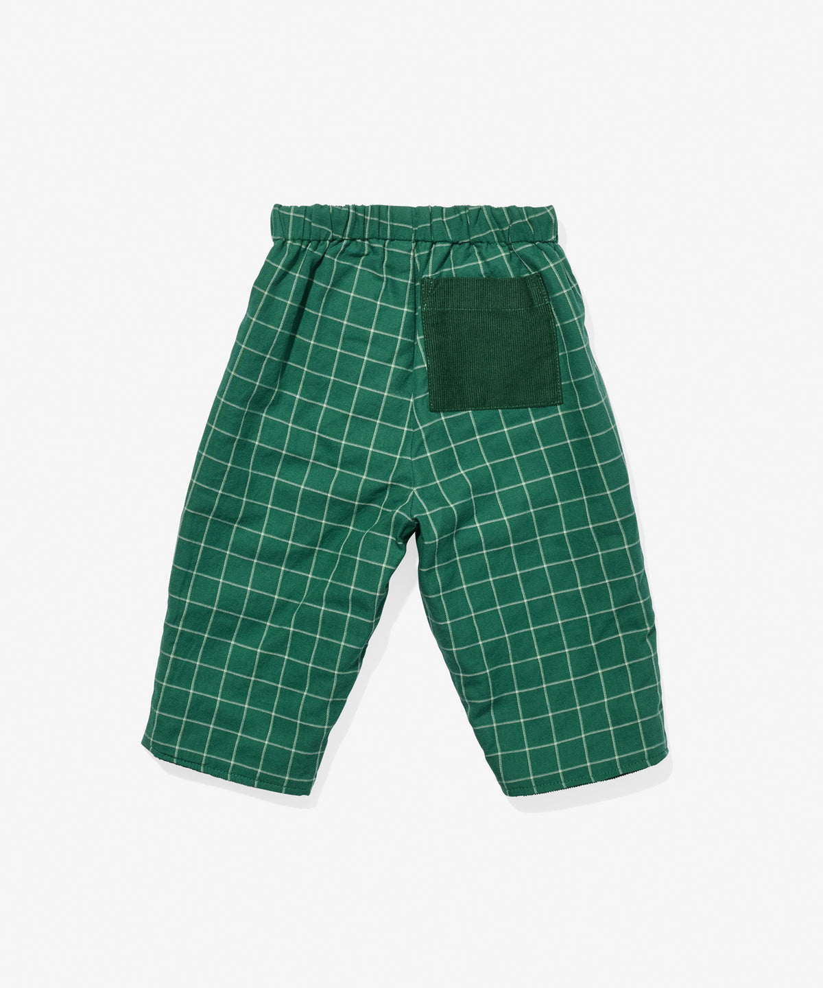 Reversible Pant, Green Holiday Plaid