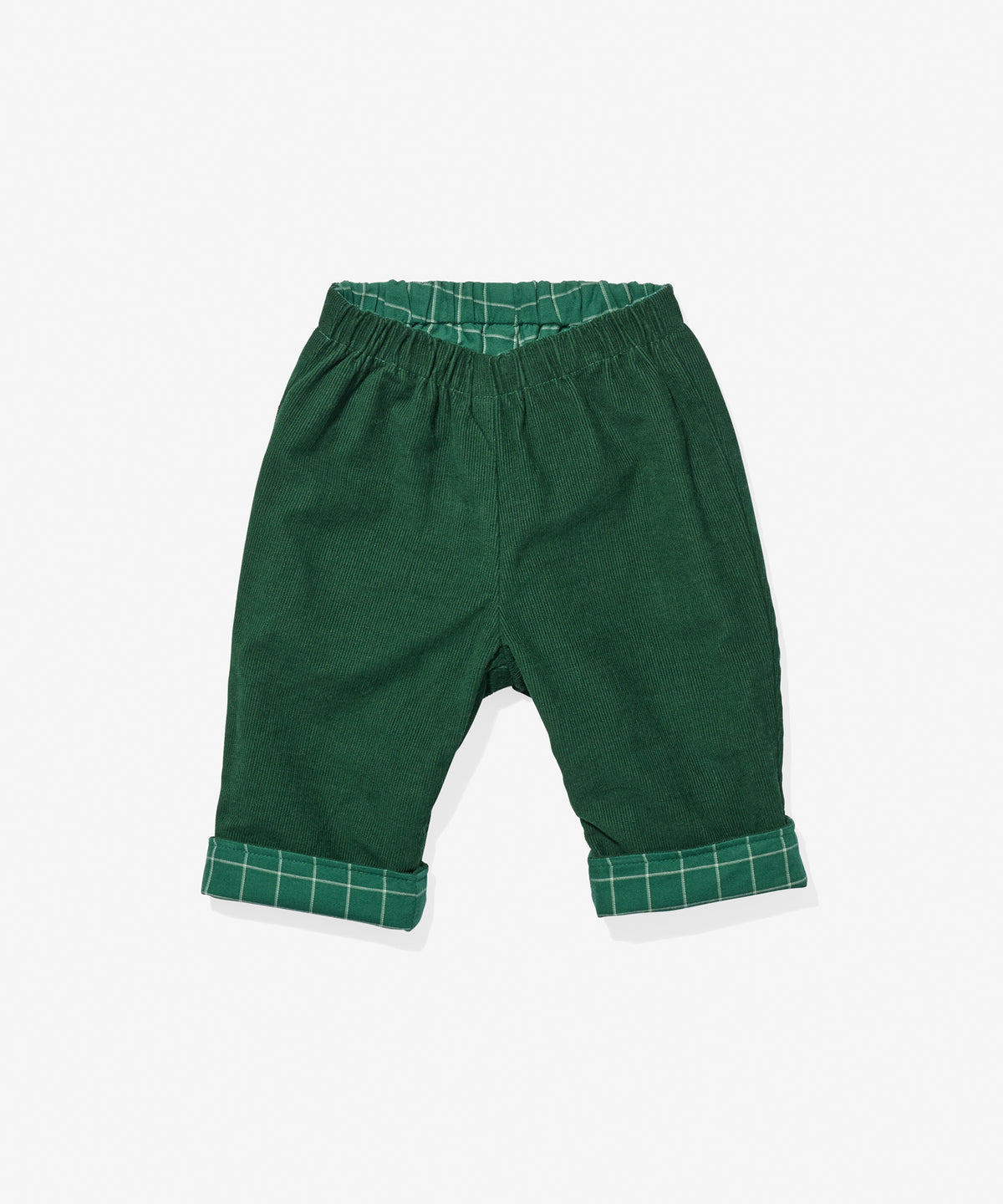 Reversible Pant, Green Holiday Plaid