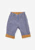 Oso & Me Reversible Pant, Marine Tiny Check