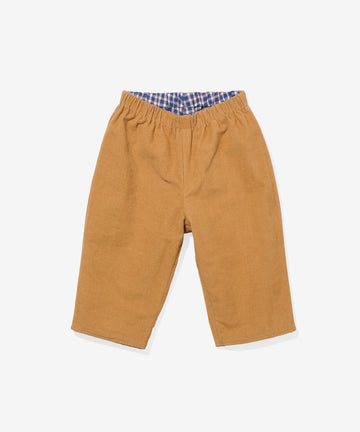Reversible Pant, Marine Tiny Check