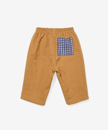 Reversible Pant, Marine Tiny Check