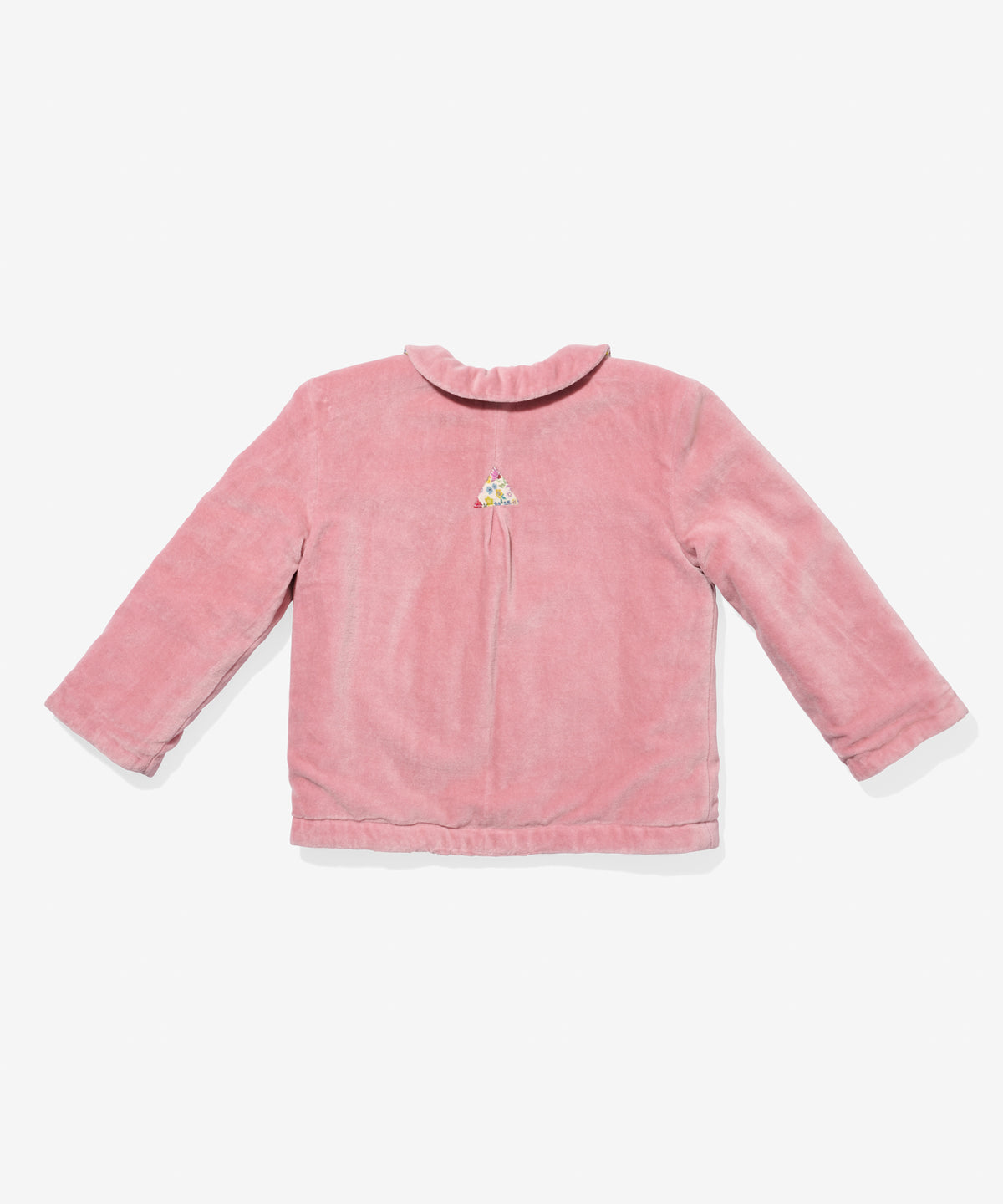 Reversible Quilted Jacket, Burgundy Coneflower Floral