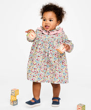 Sassy Dress, Burgundy Coneflower Floral