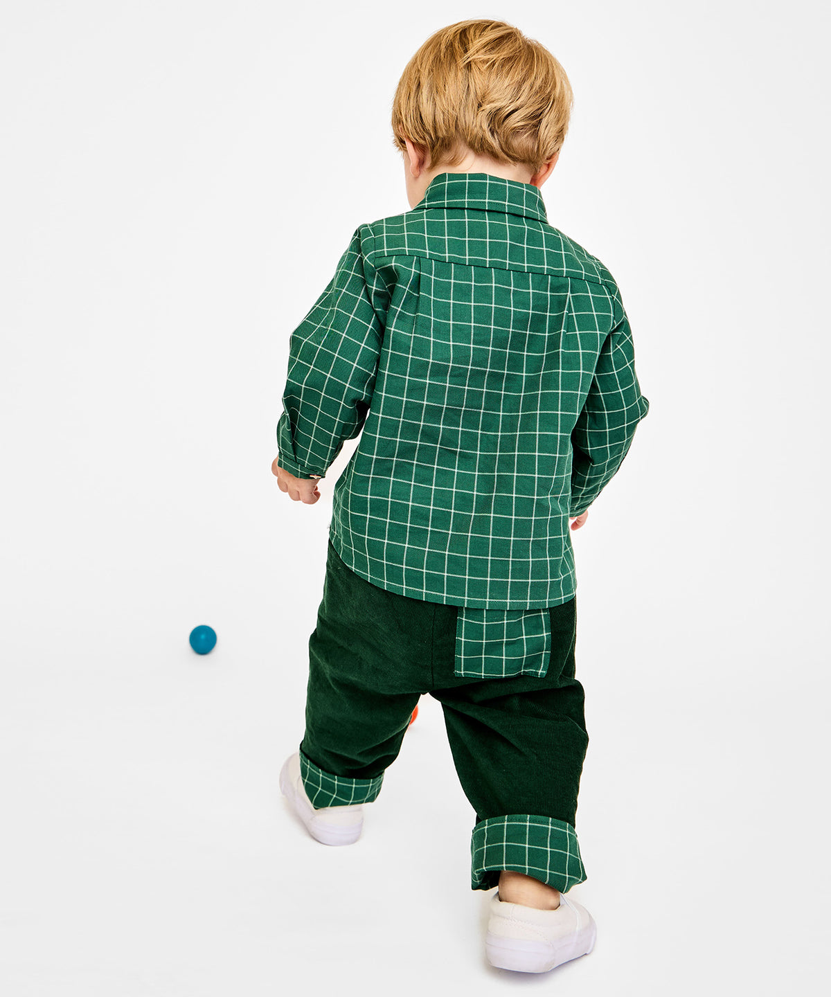 Reversible Pant, Green Holiday Plaid