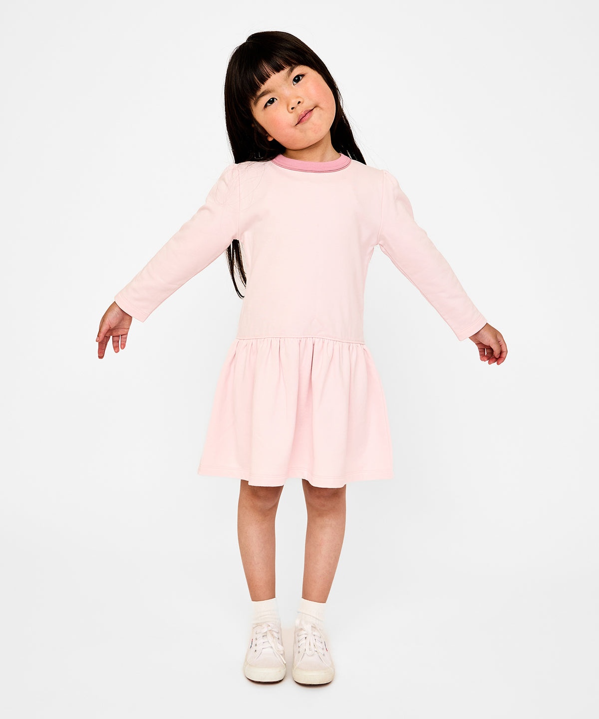 Isla Sweatshirt Dress, Orchid