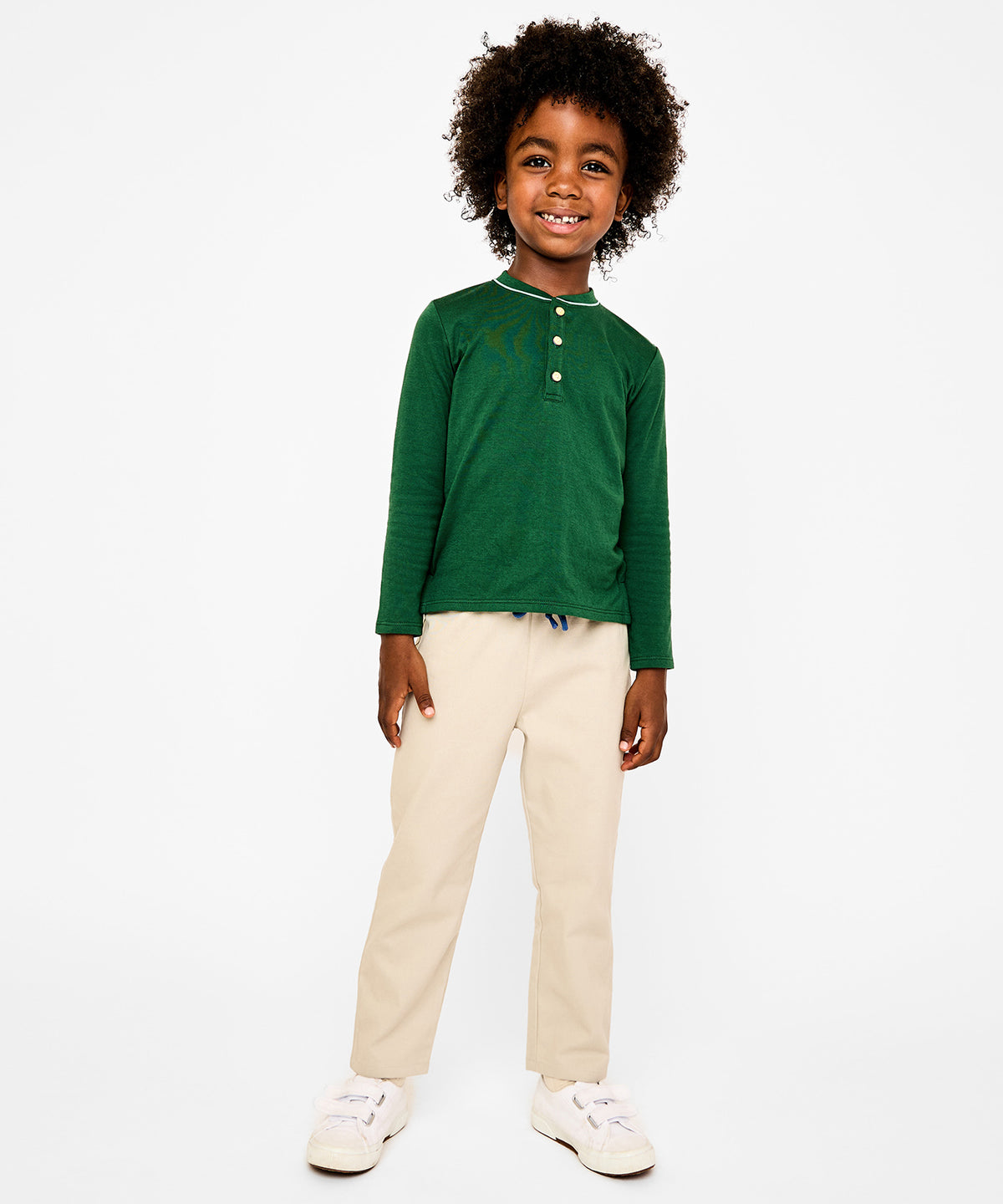 Henley T-Shirt, Kenny Green