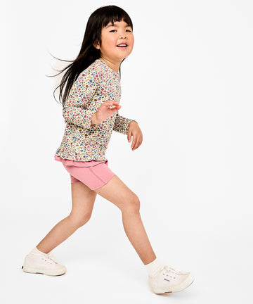 Edwina T-Shirt, Burgundy Coneflower Floral