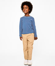 Edward T-Shirt, Enamel Blue Stripe