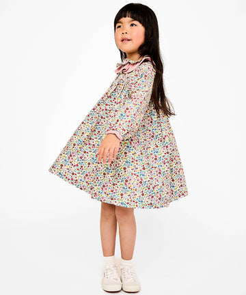 Sassy Dress, Burgundy Coneflower Floral