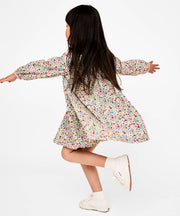 Sassy Dress, Burgundy Coneflower Floral