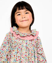 Sassy Dress, Burgundy Coneflower Floral