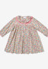 Oso & Me Sassy Dress, Burgundy Coneflower Floral