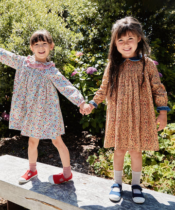 Sassy Dress, Burgundy Coneflower Floral