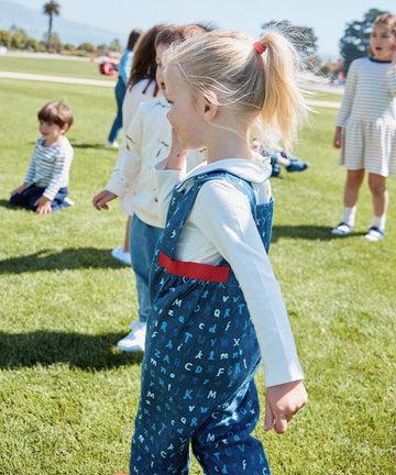 Scout Overall, Denim ABC's