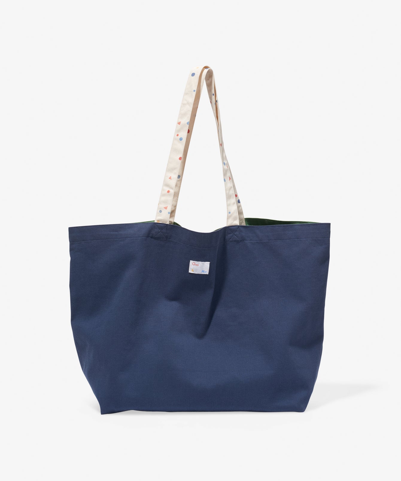 Shopper Bag, Cool Color Block