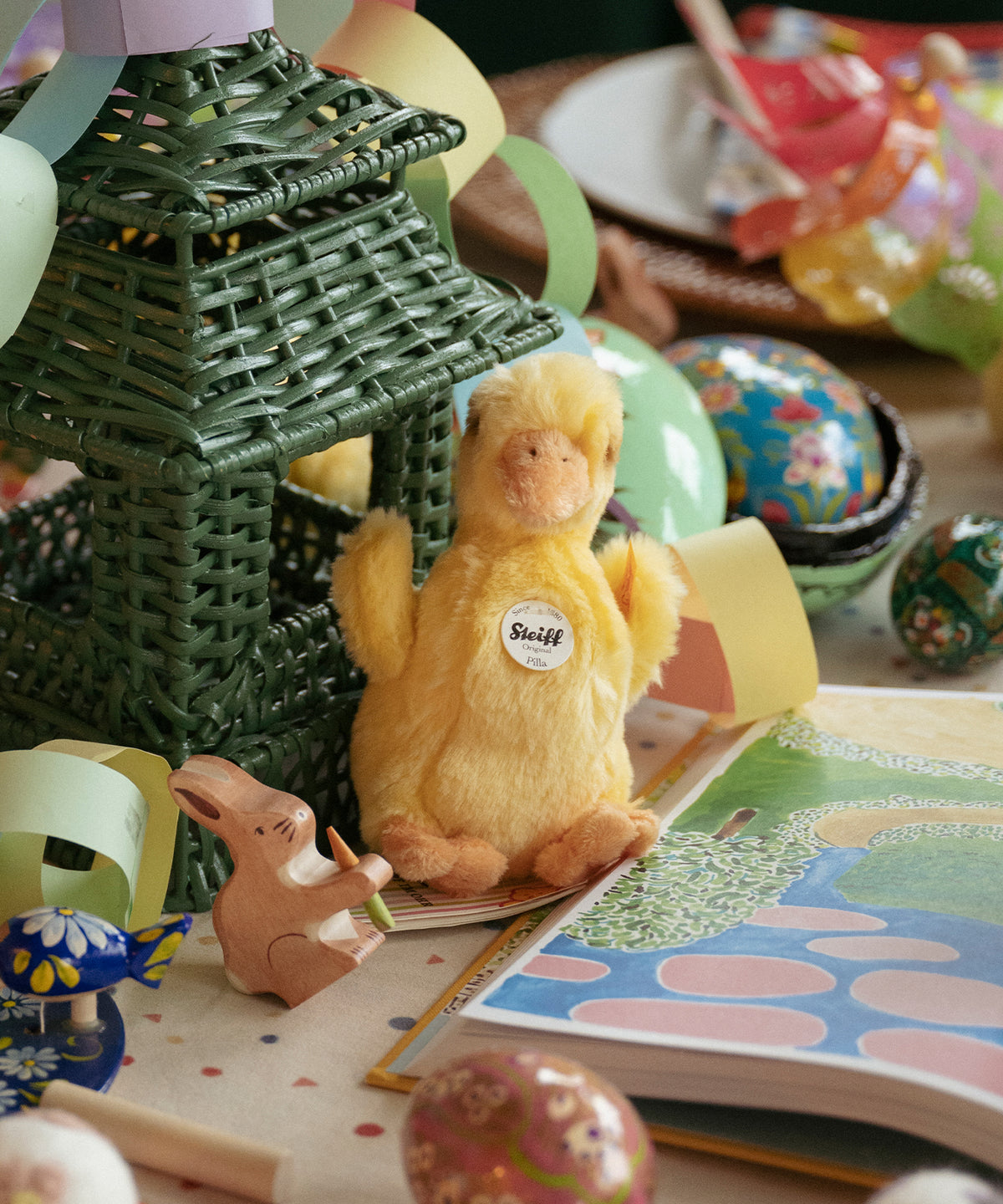 Steiff Small Stuffie, Pilla Duckling