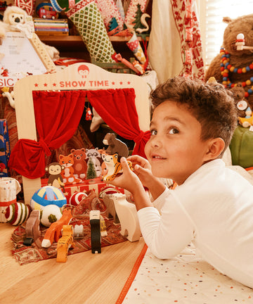 Table Top Puppet Theater, Natural