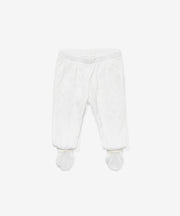 Tatum Baby Pant, Vanilla Piping