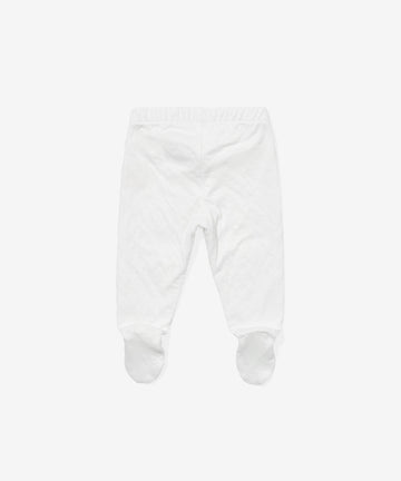 Tatum Baby Pant, Vanilla Piping