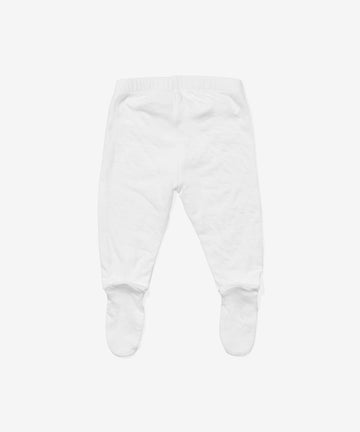 Tatum Baby Pant, Rose Piping