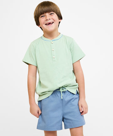 Thames T-Shirt, Dusty Seafoam