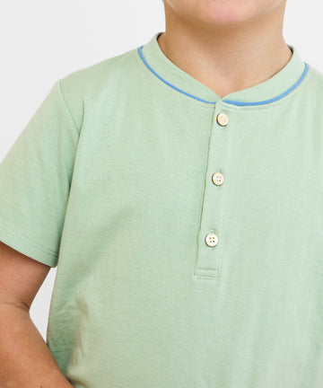 Thames T-Shirt, Dusty Seafoam