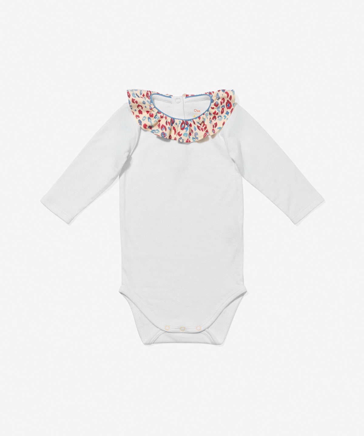 Tink Ruffle One-piece, Cream Cheetah