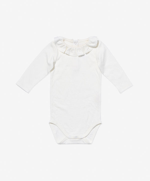 Tink Ruffle One-piece, Vanilla Piping