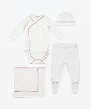 Welcome Baby Bundle, Rose Hearts