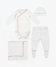 Welcome Baby Bundle, Rose Hearts
