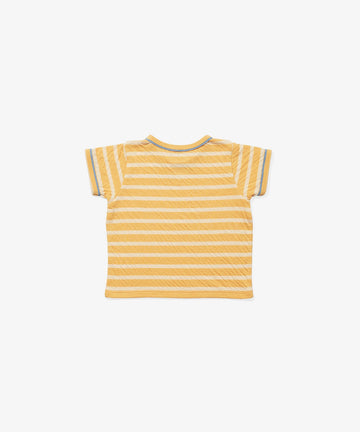 Willie Baby T-Shirt, Yellow Stripe